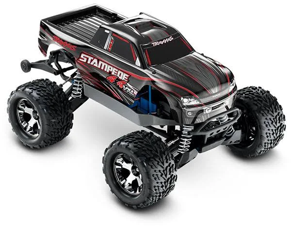 Traxxas Stampede 4x4 VXL, RTR, TSM, W/O Module, Black