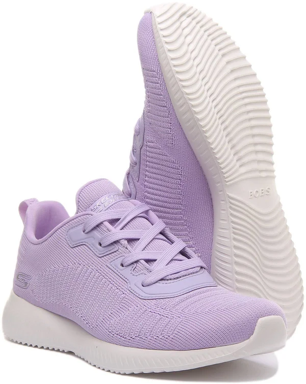 Skechers Bobs Squad in Lilac for Women