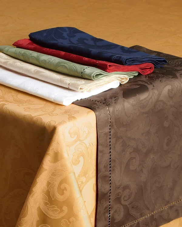 Sferra - Acanthus - Sage Oblong Placemats 14x20, Set 4