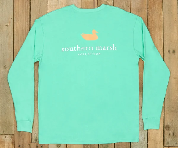 Authentic Vibrant Tee - Long Sleeve Small, Squash