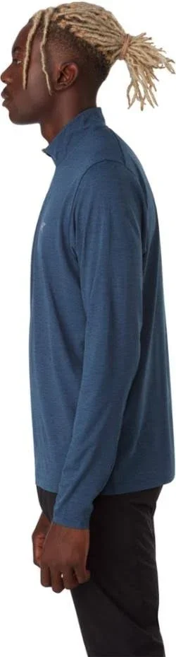 Arc&teryx Men's Cormac Zip-Neck Shirt Blue XXL