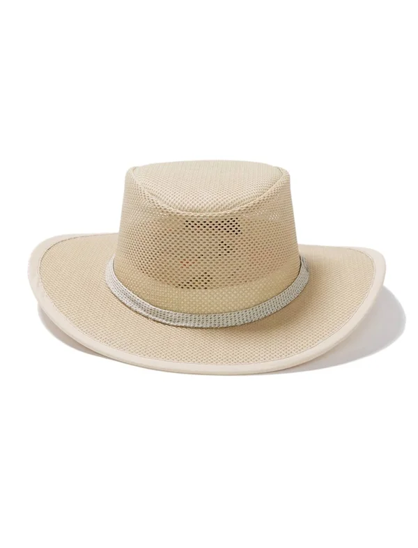 Stetson Mesh Safari Hat, Men's, Natural, Size Small