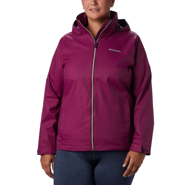 Columbia Women's Switchback III Jacket - 1x - Dark Raspberry