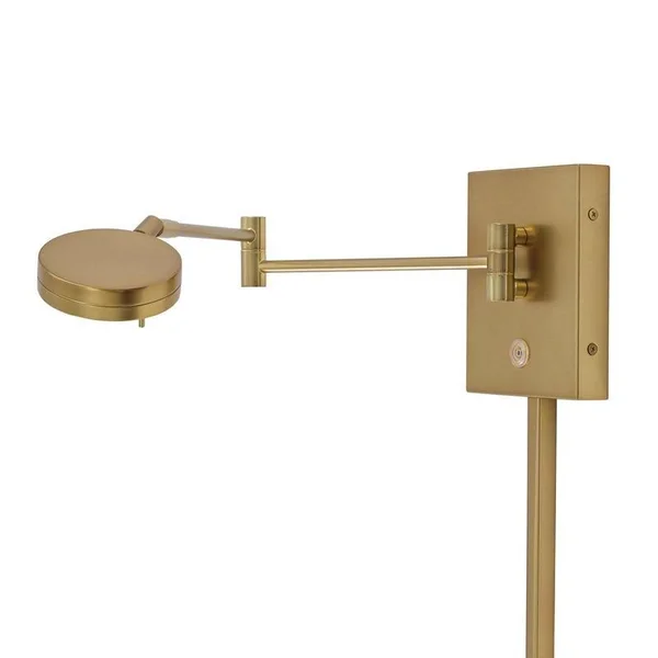 George Kovacs P4308-647 LED Swing Arm Wall Lamp - Copper Bronze Patina