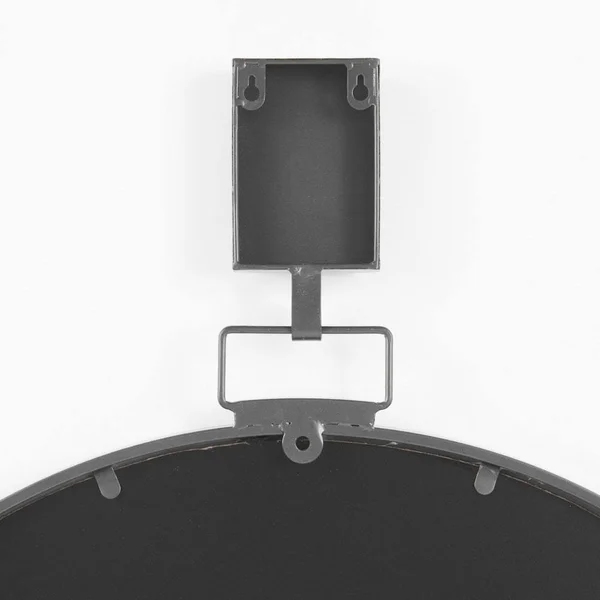 Mercana 69306 Grimm Wall Mirror in Gun Metal Grey, Contemporary & Modern, Bellacor
