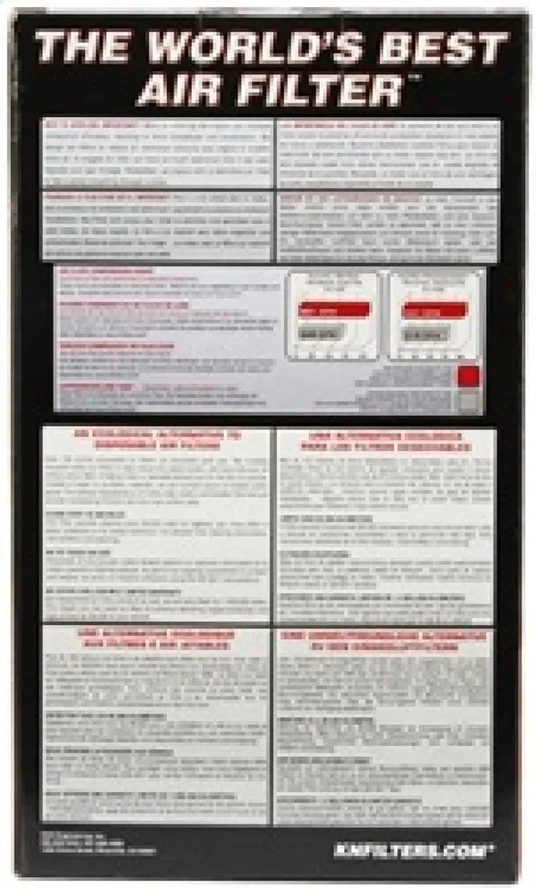 Ku0026N RU-4680 Universal Clamp-On Air Filter