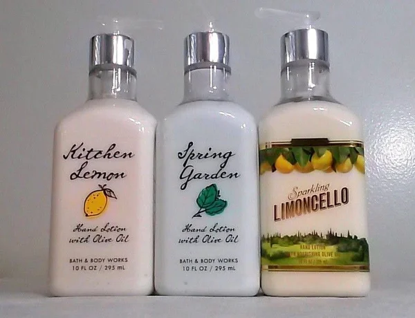 Bath & Body Works Sparkling Limoncello Luxury Hand Lotion with Olive Oil (300ml)