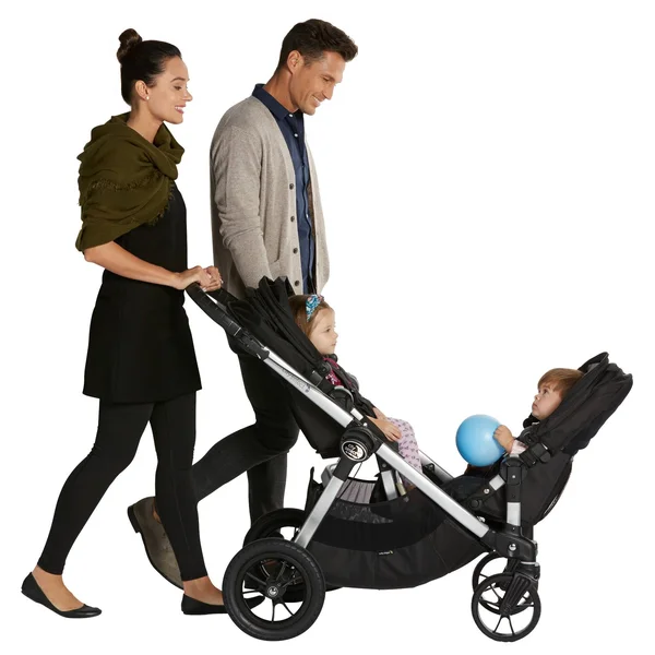 Baby Jogger City Select Stroller with Second Seat - Onyx