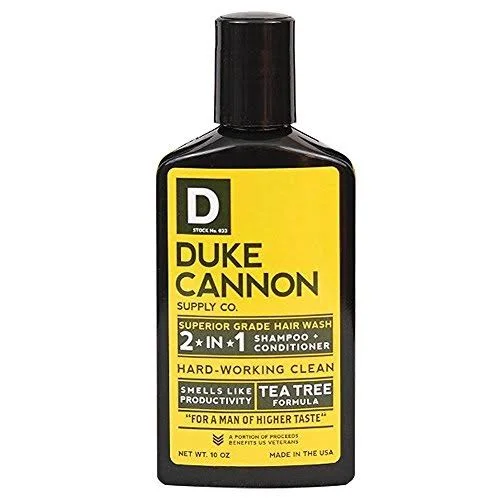 Duke Cannon Mens Grooming Bundle: Superior Grade Shaving Cream, Smells Like Victory Soap Bar, Hard-Working 2-in-1 Hair Wash