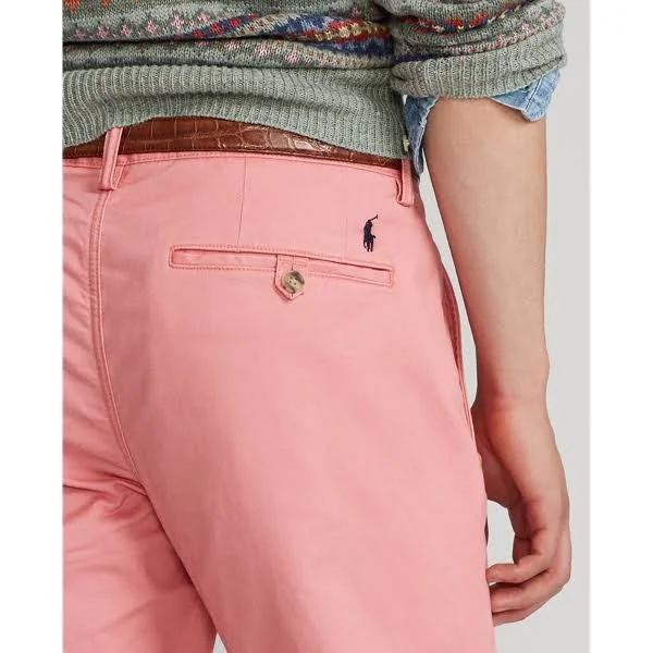 Ralph Lauren Men's Washed Stretch Straight Fit Chino Pant - Size 31 in Desert Rose
