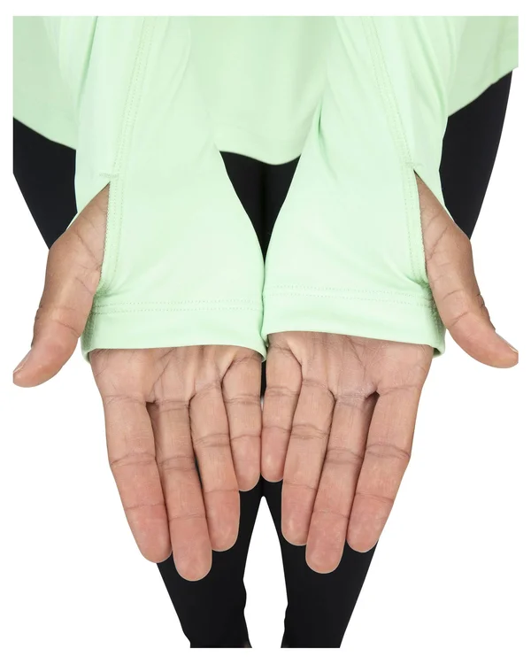 Simms Women's Solarflex Crewneck - Melon, XXL