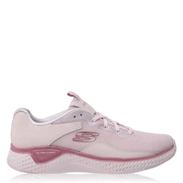 Skechers Solar Fuse RS Trainers Ladies - Size 4, Light Pink