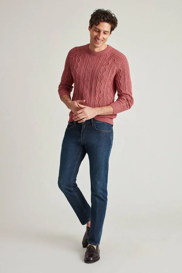 All Season Jean Pants Athletic for Men by Bonobos - Dark Wash - 29