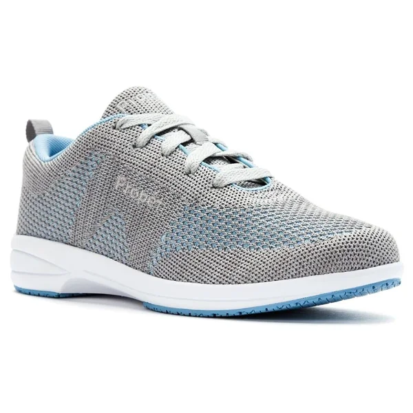Propet Washable Walker Evolution 8.5 Women's Light Grey