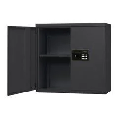 Edsal Keyless Electronic Wall Cabinet, Gray