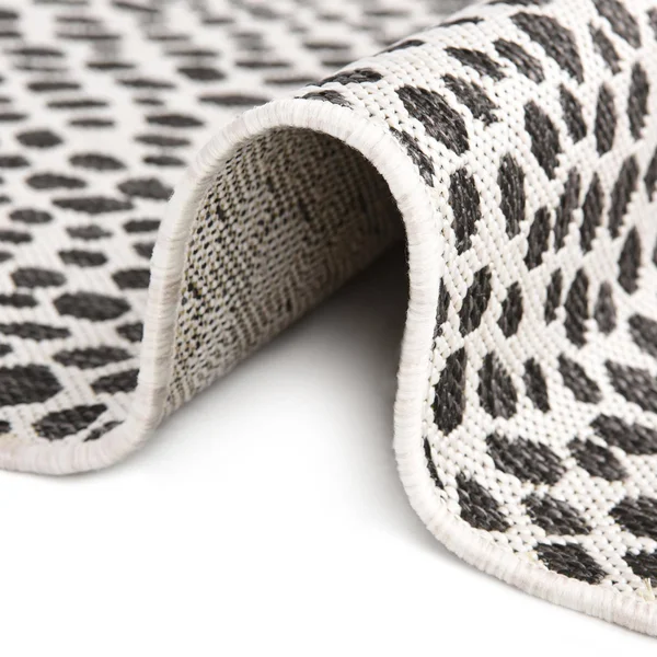Jill Zarin Cape Town Outdoor Rug - 5& 3 x 8& 0 Oval - Black
