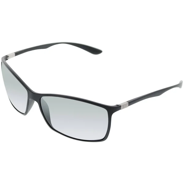 Ray-Ban Polarized Liteforce Sunglasses - Size 62 - Black/Silver Mirror