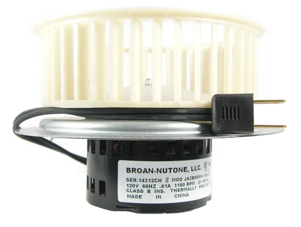 Nutone 0695b000 Motor Assembly for QT80 Series Fans - Black