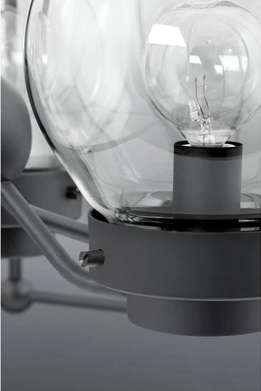 Progress Lighting P300112-031 Spatial One-Light Bath Black