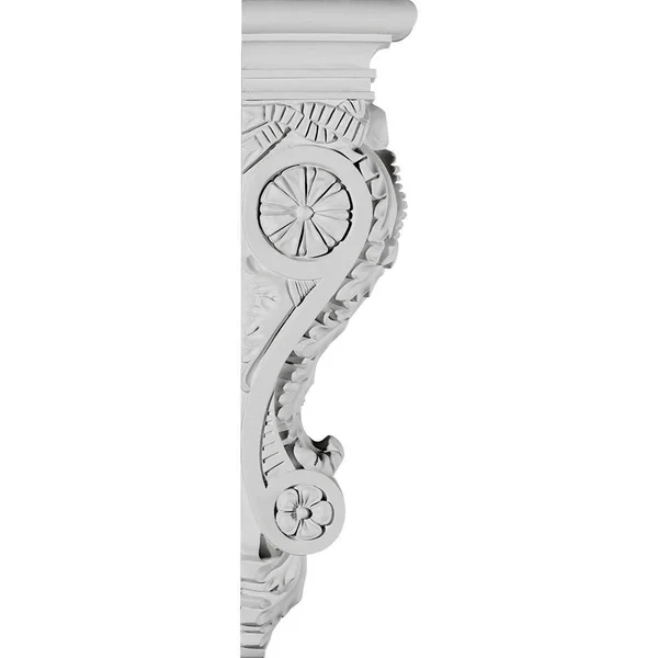 Ekena Millwork Acanthus 22 7/8x22H x 8x22W x 6x22D Ribbon Corbel