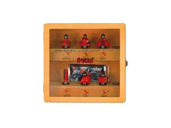 Freud 6-Piece Starter Router Bit Set 91-104