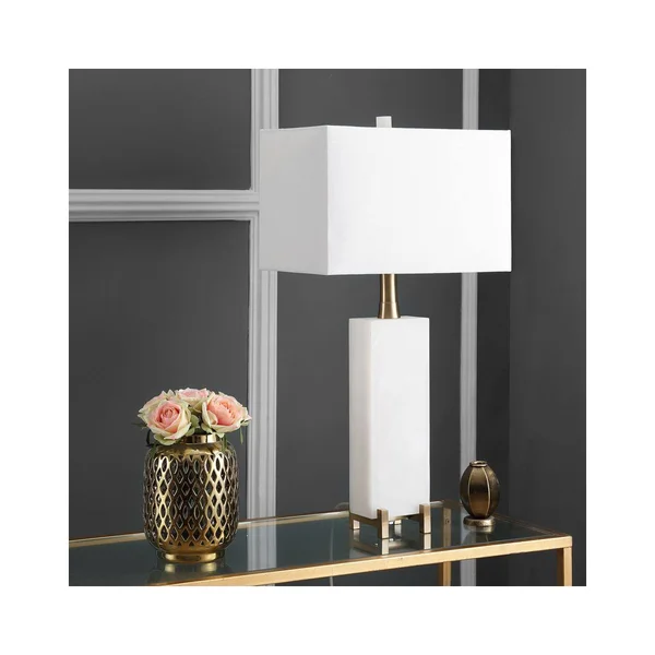 Safavieh Sloane Alabaster Table Lamp - White