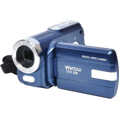 Vivitar Dvr-508 High Definition Digital Video Camcorder - Blue