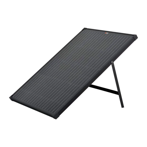 100 Watt Portable Solar Panel Black - Size: 1.3 in