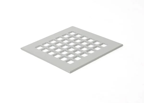 Reggio Register Square 6-in x 6-in Steel Floor Register in Silver, G808-SSH
