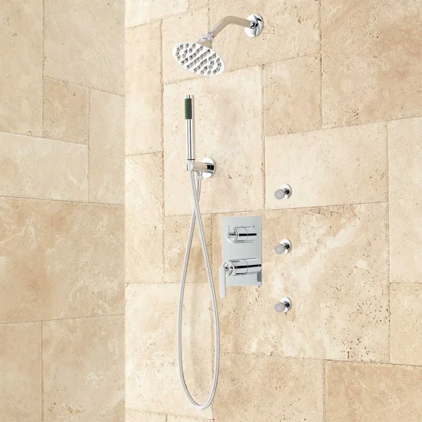 Signature Hardware Trimble Shower System Shower Faucet - Chrome 414881