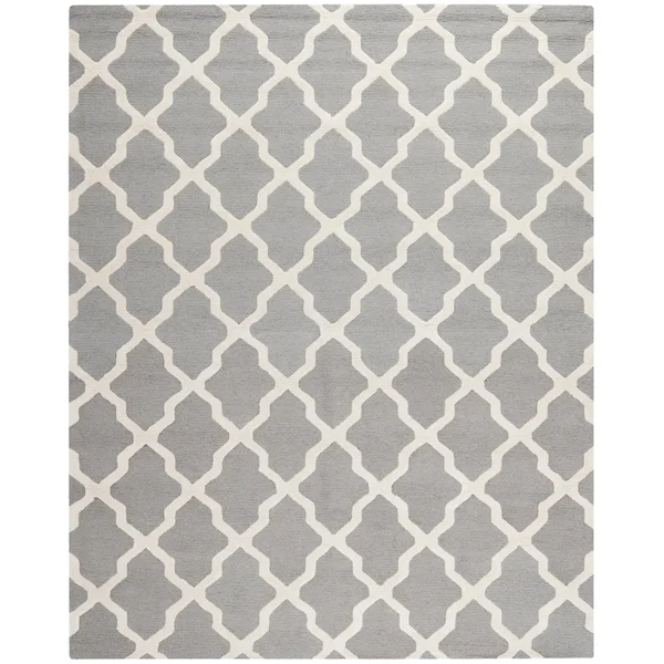 Safavieh Cambridge Rug CAM121 Light Blue - Ivory, 4& x 6&