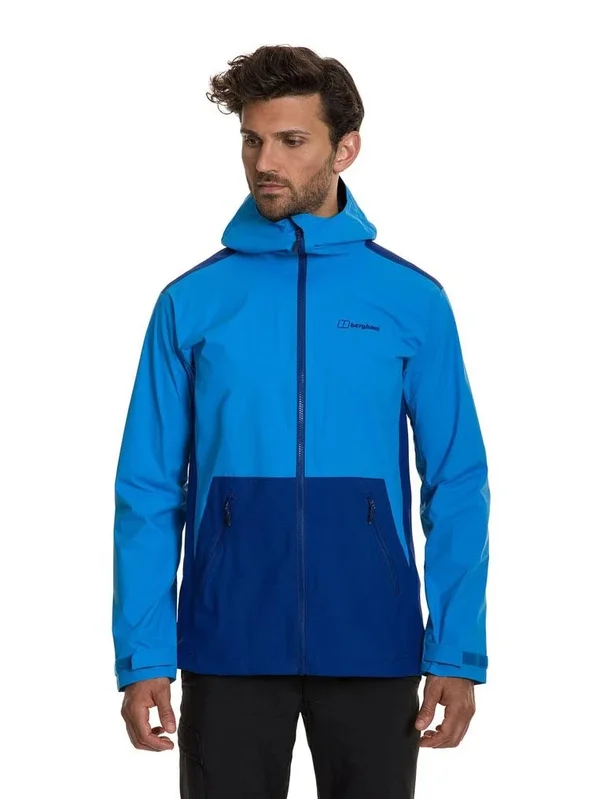 Berghaus Deluge Pro 2.0 Mens Waterproof Jacket Snorkel Blue S