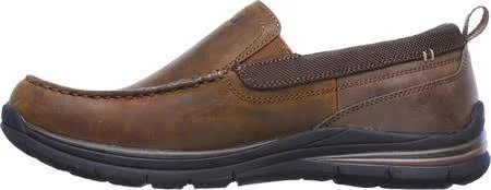 Skechers 65197 Men's Superior 2.0 - Jeveno Slip-On, Brown - 7.5