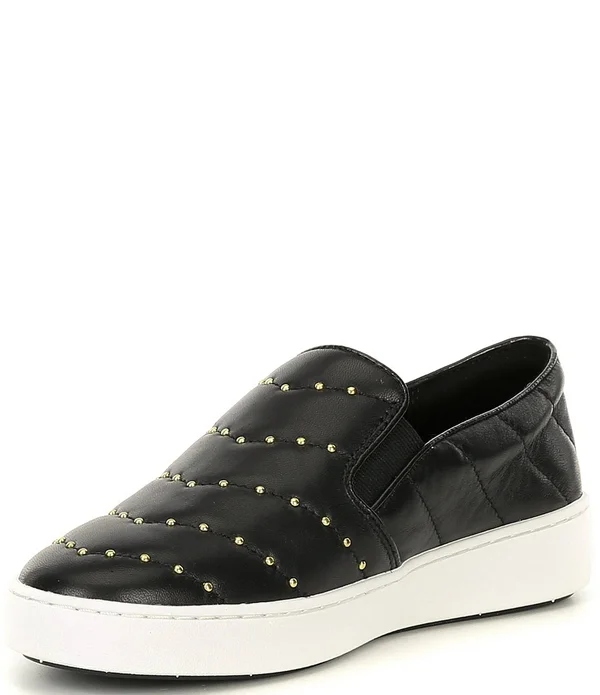 Michael Michael Kors Black Keaton Slip on Sneakers