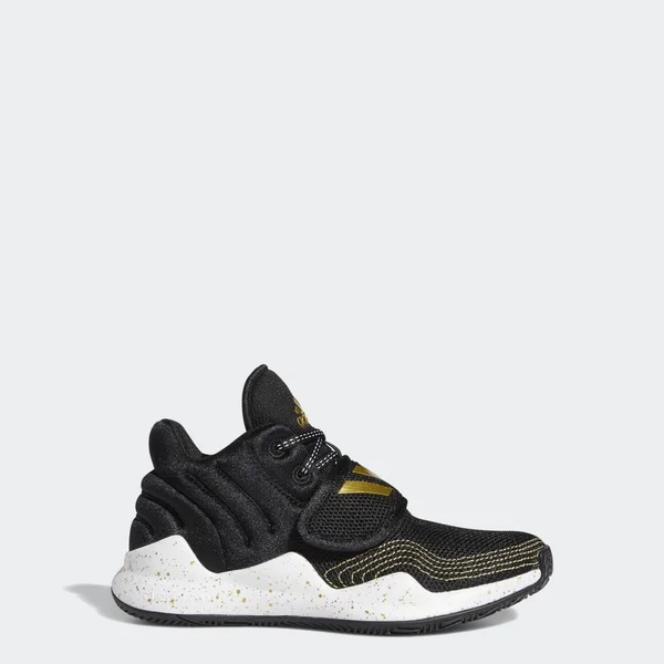 Adidas Deep Threat Basketball Shoes, Kids, Black