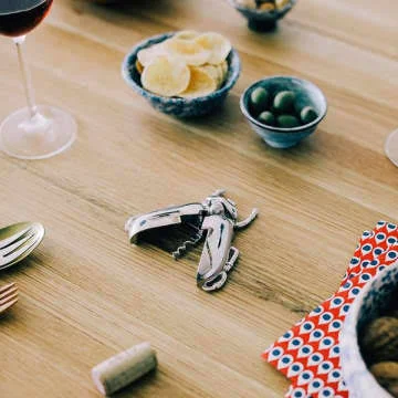 DOIY Design - Silver Shape Corkscrew Bottle Opener Beetle
