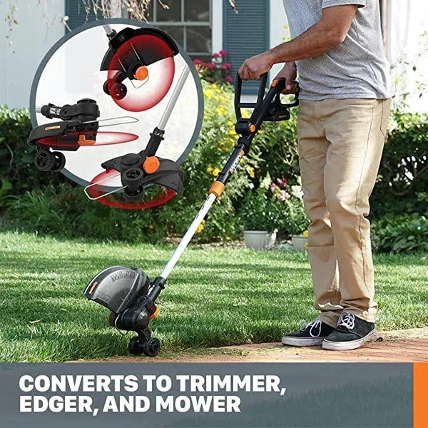 Worx GT Revolution 20V String Trimmer/Edger/Mini-Mower - Tool Only