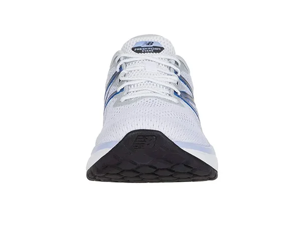 New Balance Women's Fresh Foam Evare Running Shoe White/Purple 10