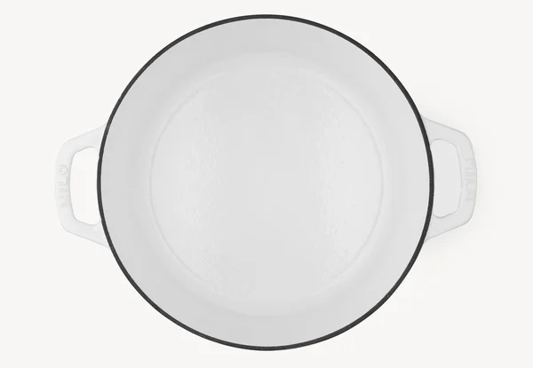 Milo by Kana 3.5-Quart Enameled Dutch Oven, White