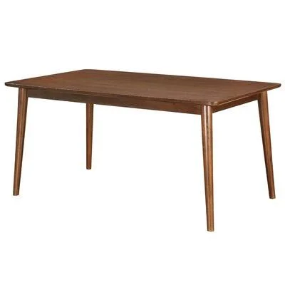 Ripton Mid-Century Modern Rectangular Dining Table