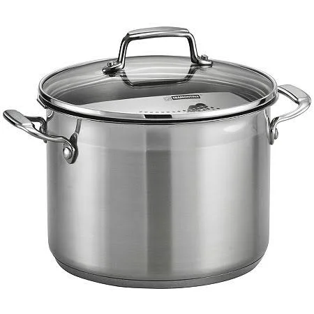 Tramontina Gourmet 3-Pc. Tri-Ply 6-Qt. Pasta Cooker, Gray