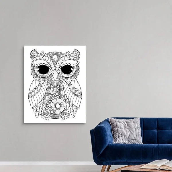 Owl 3, Canvas Wall Art, 36x45, Great Big Canvas