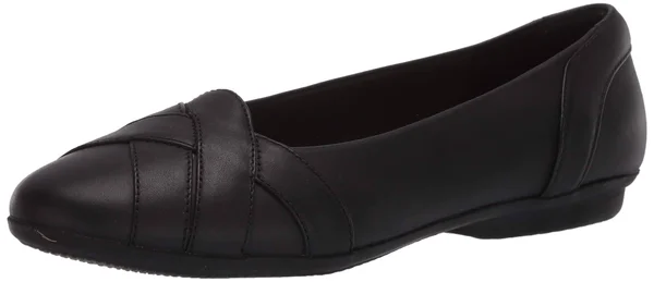 Clarks Gracelin Mia Black Leather - Women's, Size: 8