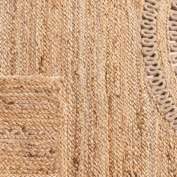 Safavieh Natural Fiber Rug Collection NF372B - Beige - 6& x 6& Square