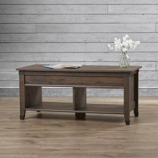 Chantrell Lift Top Coffee Table (Color: Coffee Oak)
