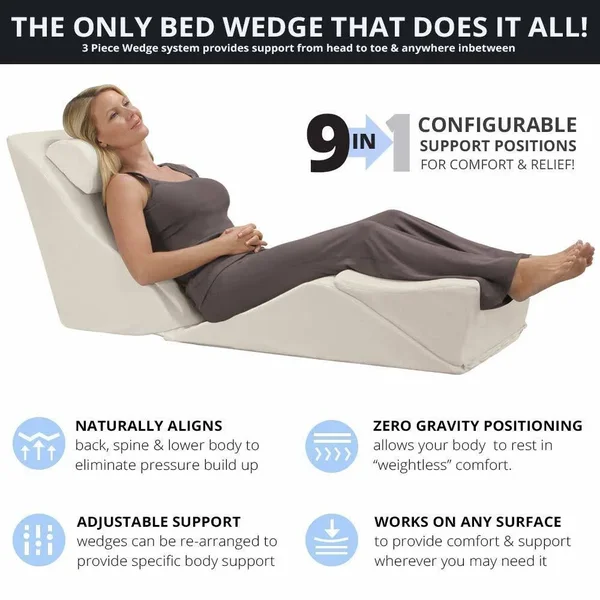 Contour Products BackMax Foam Bed Wedge System
