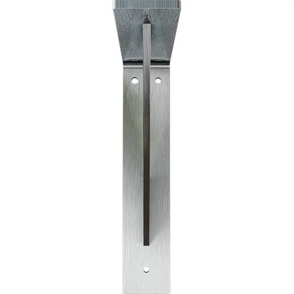 Ekena Millwork 2x22W x 10x22D x 10x22H Traditional Steel BRACKET - Unfinished