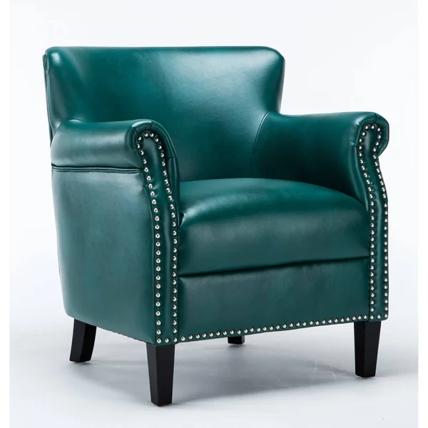 Greyson Living Hendrick Teal Club Chair by, Blue