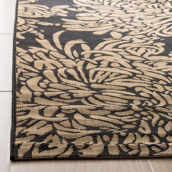 Safavieh Martha Stewart MSR4125R 6&7x22 x 9&6x22 Green - Beige Area Rug
