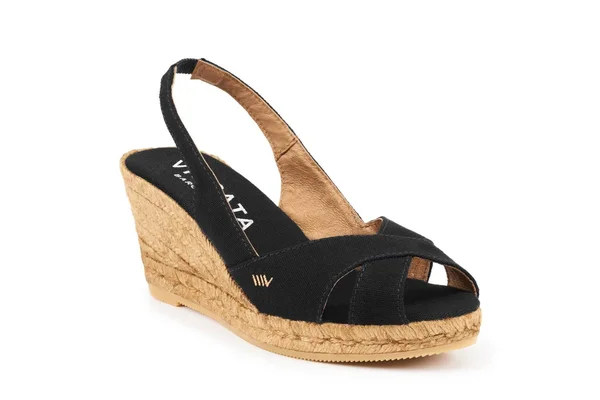 Calella Women's Slingback Wedge Espadrille - Viscata 7 US (38EU), Black